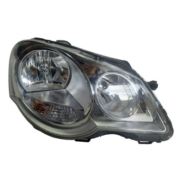 Farol Direito Polo Cromado 2007 2008 2009  A 2012 01042403
