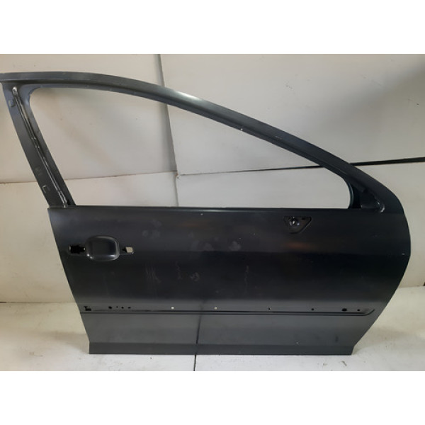 Porta Dianteira Direita Peugeot 407  2005 A 2010 23082327 - Preta