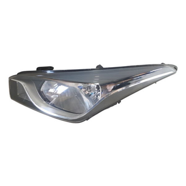 Farol Esquerdo Hb20 Friso Cromado 2012 2013 A 2019  11022505 Esquerdo