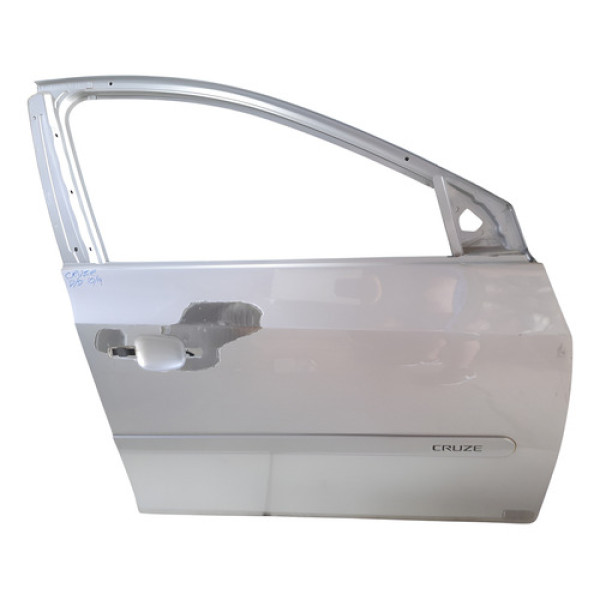 Porta Dianteira Direita Cruze 2010 2011 A  2014 01102404 Prata Direito