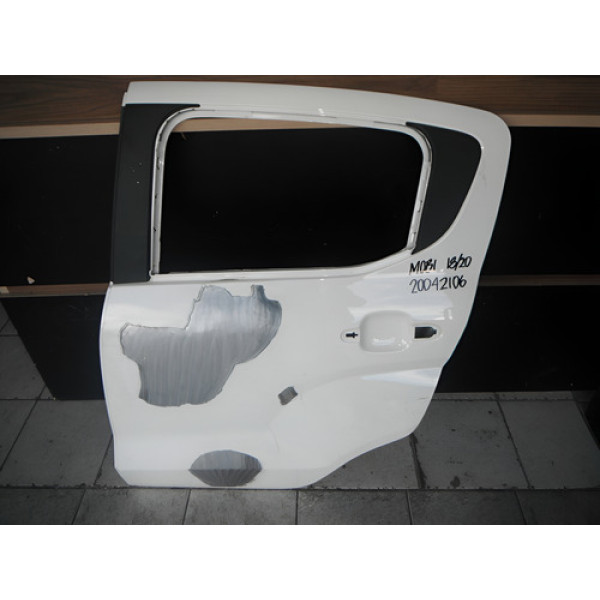 Porta Traseira Esquerda Mobi 2018 2019 2020 20042106 Branco Traseira Esquerdo