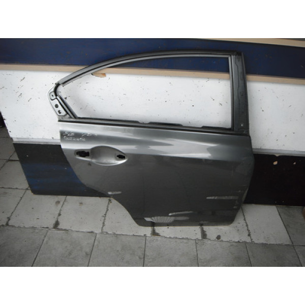 Porta Traseira Direta Civic 2013 2014 2015 2016 03122202 - Cinza-escuro