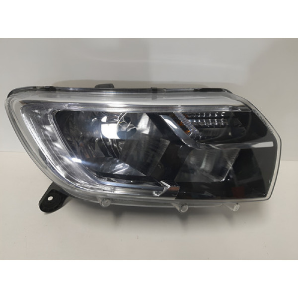 Farol Lado Direito Sandero Led 2020 2021 2022 2023 13062317 Direito