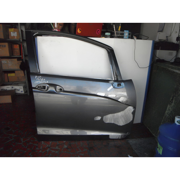 Porta Honda Fit 2015 2016 2017 2018 2019 2020 13042353 Cinza-escuro