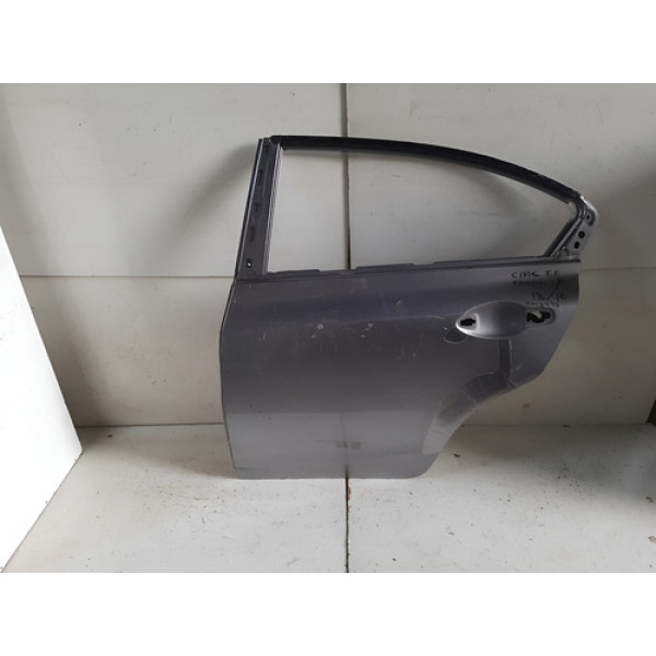 Porta Traseira Esquerda Civic 2013 2014 2015 2016 11012435 Preto