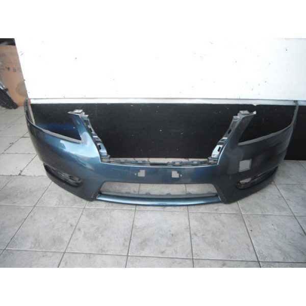 Para-choque Dianteiro Nissan Sentra 2014 2015 2016 30082206 Azul-petróleo