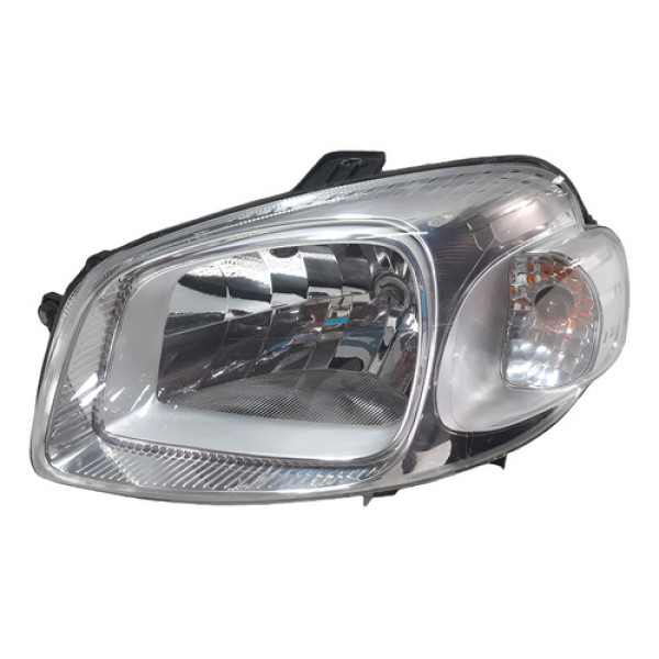 Farol Esquerdo Cromado Uno Vivace  2012 2013 2014 13102512 Esquerdo