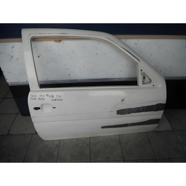 Porta Dianteira Direita Gol G4 2 Portas 2001 À 2008 21092201 Branco