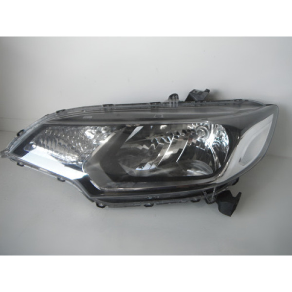 Farol Lado Esquerdo Honda Fit 2015 2016 2017 04072203 Esquerdo