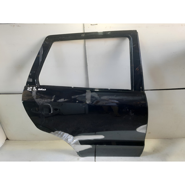 Porta Traseira Direita Santa Fe 2009 2010 A 2012  22082310 Preta