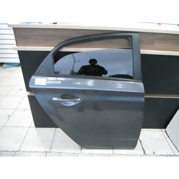 Porta Traseira Direita Hb20 Hatch 27042123 Preto Direito Traseira