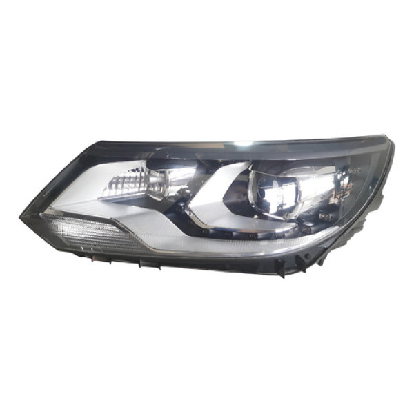 Farol Esquerdo Tiguan Com Led 2012 2013 2014 A 2017 25092410 Esquerdo