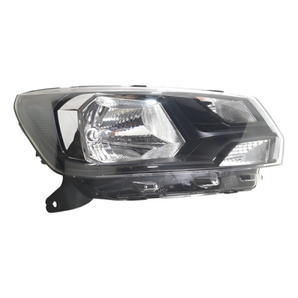 Farol Direito Gol Saveiro Voyage Foco Simples 2017 A 2024 Direito