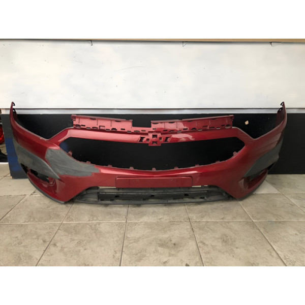 Para-choque Dianteiro Onix Active 2017 2018 2019 28072101 Bordô