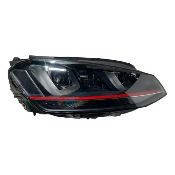 Farol Direito Com Led Golf Gti Mk7 2014 2015 A 2017 28102504 Direito