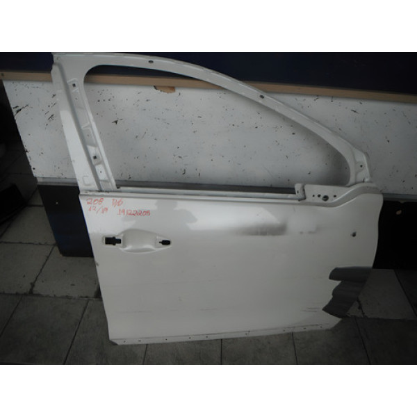 Porta Dianteira Direita Peugeot 2008 2012 À 2019 19122205 Branco