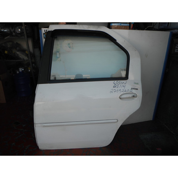 Porta Logan 2008 2009 2010 2011 2012 2013 2014 27052202 Branco