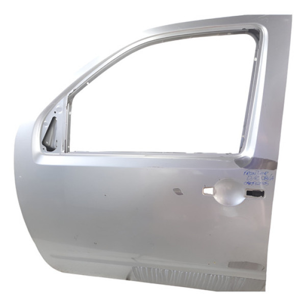 Porta Dianteira Esquerda Frontier 2008 2009 A 2017 04092405 Prata Esquerdo