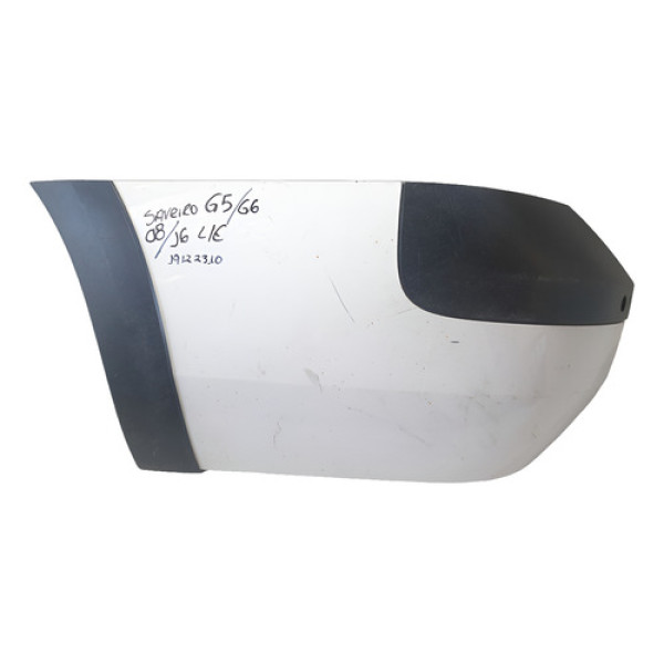 Polaina Esquerda Para-choque Saveiro G5 G6 2008 A 2012