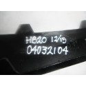 Aplique Para-choque Dianteiro Hyundai Hb20 12 À 15 04032104 Preto