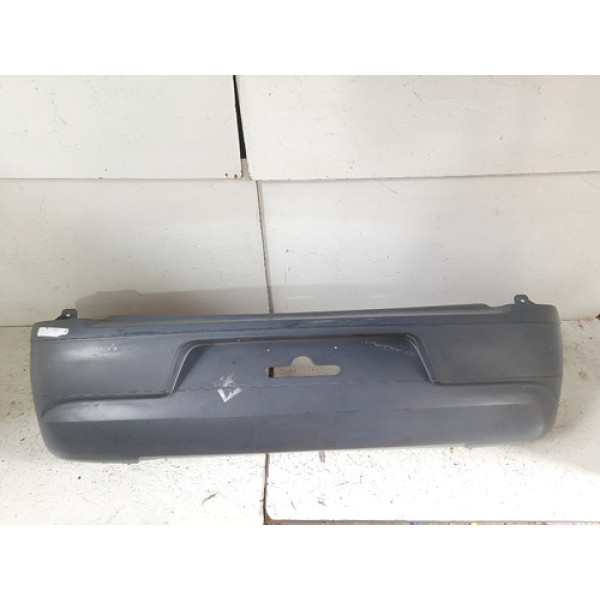 Para-choque Traseiro Gol G4 Liso 2006 2007 A 2014 18032506 Preto