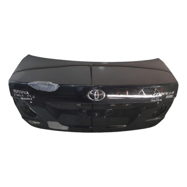 Tampa Traseira Toyota Corola 2009 2010 2011 2012 13062503 Preto
