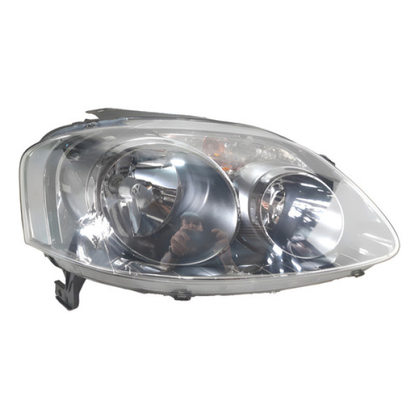 Farol Direito Fox Spacefox Cromomix Foco Duplo 2007 A 2012 Direito