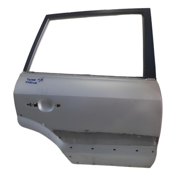 Porta Traseira Direita Hyundai Tucson 22082306 Traseira Direito Prata