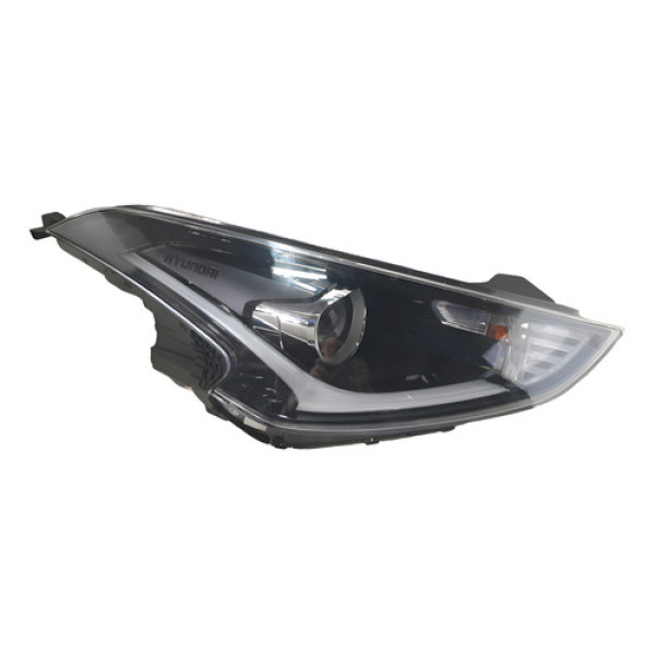 Farol Direito Com Led Hb20 2020 2021 2022 10072502 Direito/passageiro Direito