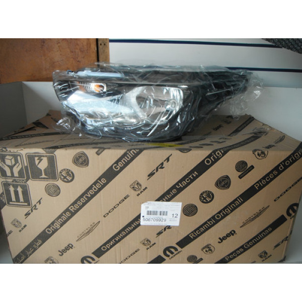 Farol Lado Esquerdo Fiat Strada Sem Led 15022302 Esquerdo