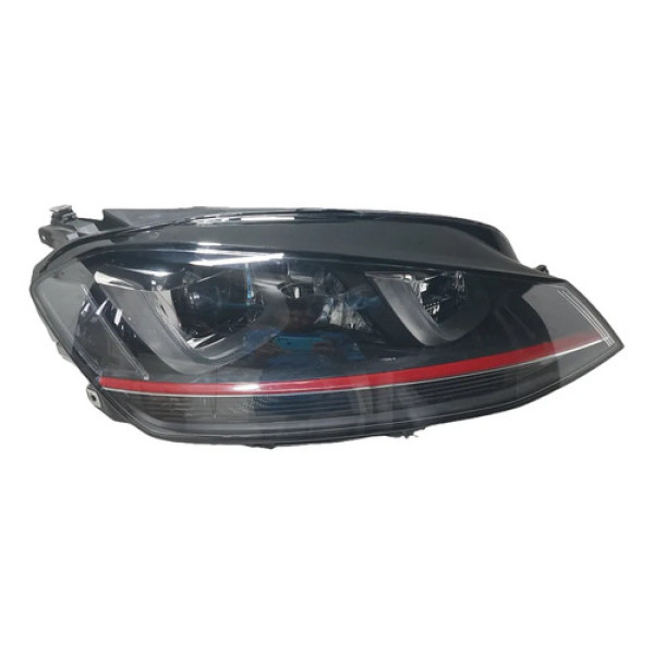 Farol Direito Faixa Vermelha Golf Gti  2014 A 2017 15012608