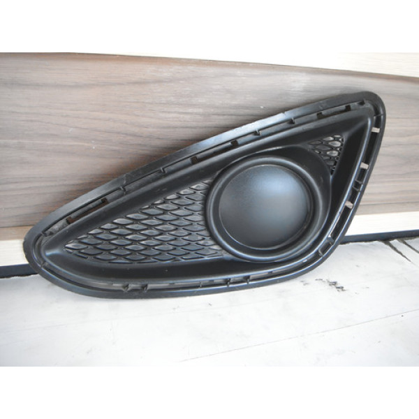 Moldura Milha Lado Esquerdo Hyundai Hb20 2012 À 2015 6032128 Preto