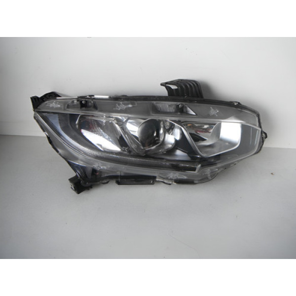 Farol Direito Honda Civic G10 2017 2018 2019 07102201 Direito