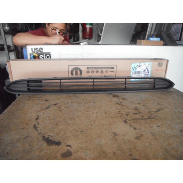 Grade Inferior Para-choque Fiat Punto 2013 À 2018 03032207 Preto