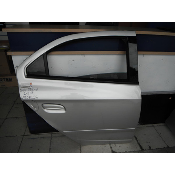 Porta Traseira Direita Onix Prisma 2014 2015 À 2018 10102115 Direito Traseira Prateado