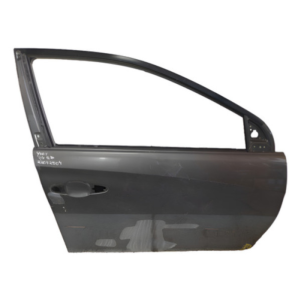 Porta Dianteira Direita Yaris 2018 2019  A 2024  22072504 Dianteira Direito Preto Direito