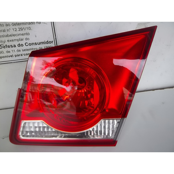 Lanterna Traseira Tampa Chevrolet Cruze Lado Direito Direito Vermelho