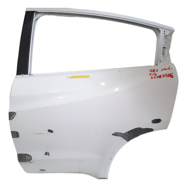 Porta Traseira Esquerda Hrv 2016 2017 2018 A 2021  22082516 Esquerdo