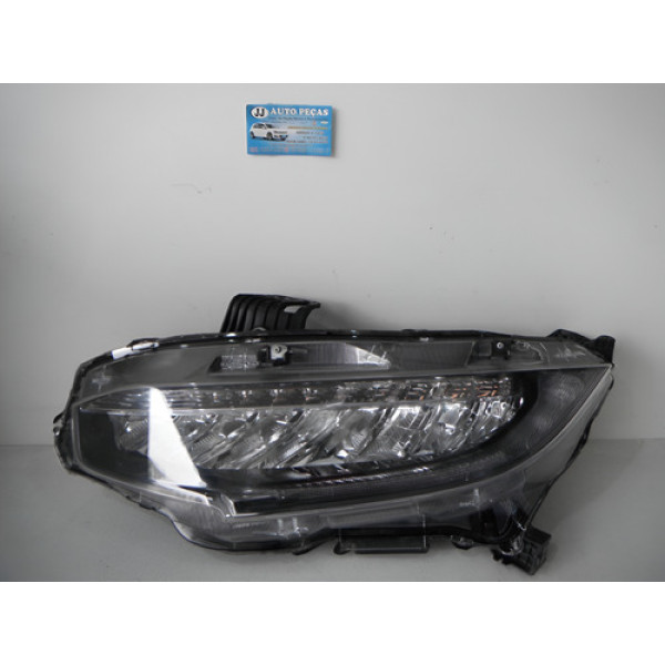 Farol Lado Esquerdo Honda Civic G10 2019 2020 2021 18052204 Esquerdo