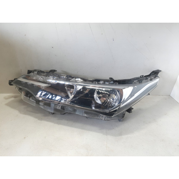 Farol Esquerdo Toyota Corola Com Led 2017 2018 2019 20052503 Esquerdo
