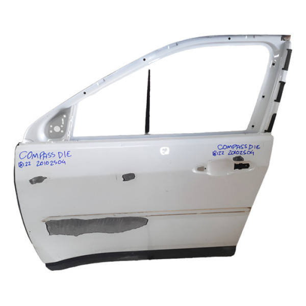 Porta Dianteira Esquerda Compass 2018 2019 A 2022  20102504 Esquerdo
