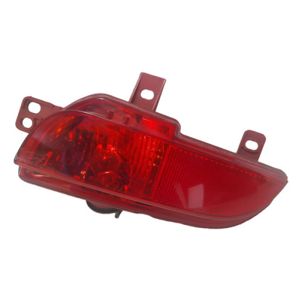Refletor Direito Para-choque Tras Peugeot 207 Hatch 16072509 Vermelho Direito