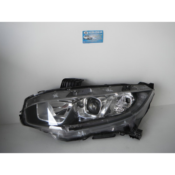 Farol Lado Esquerdo Honda Civic G10 2017 2018 2019 14122105 Esquerdo
