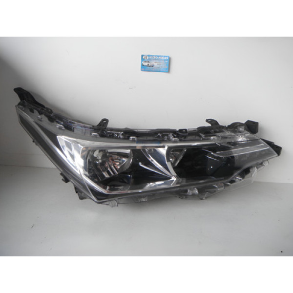 Farol Lado Direito Toyota Corola Led 2017 À 2020 20092206 Direito