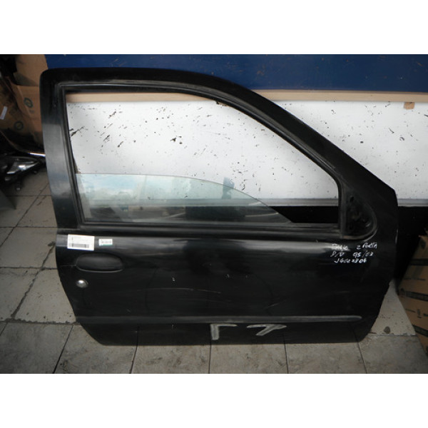 Porta Lado Direito  Fiat Palio Strada 1995 À 2003 16022306 Preto