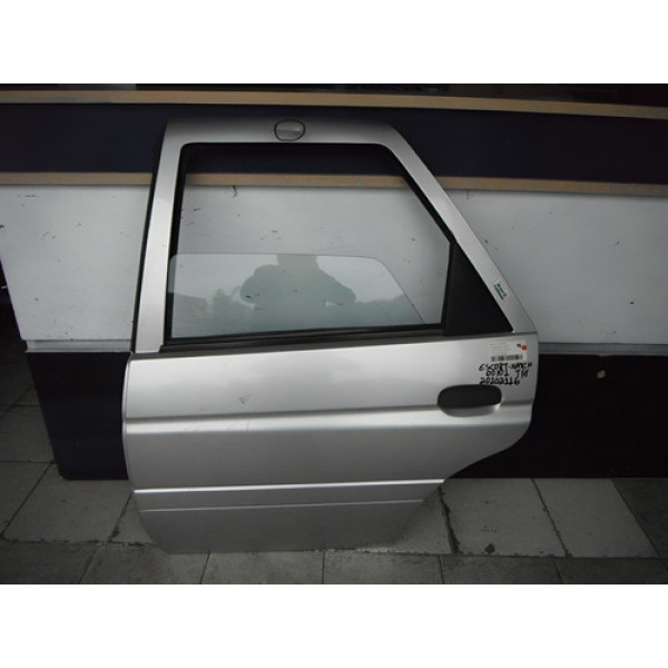 Porta Traseira Esquerda Escort Hatch 2000 2001 20102116 Traseira Esquerdo Prateado
