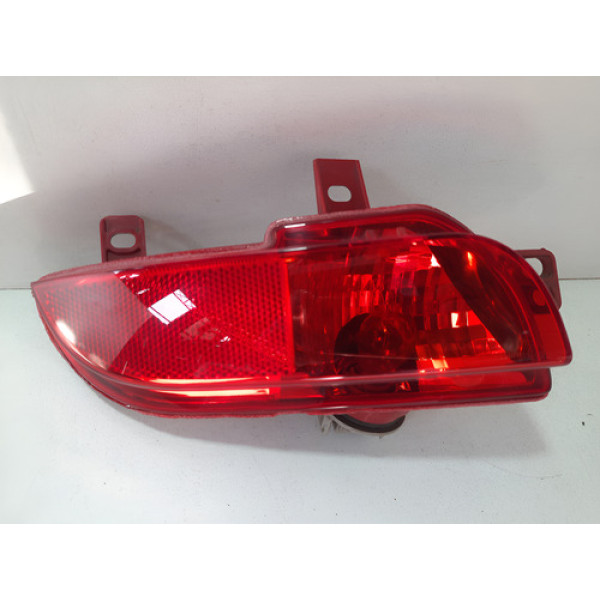 Refletor  Esquerdo Para-choque Peugeot 207 Hatch 17072302 Vermelho
