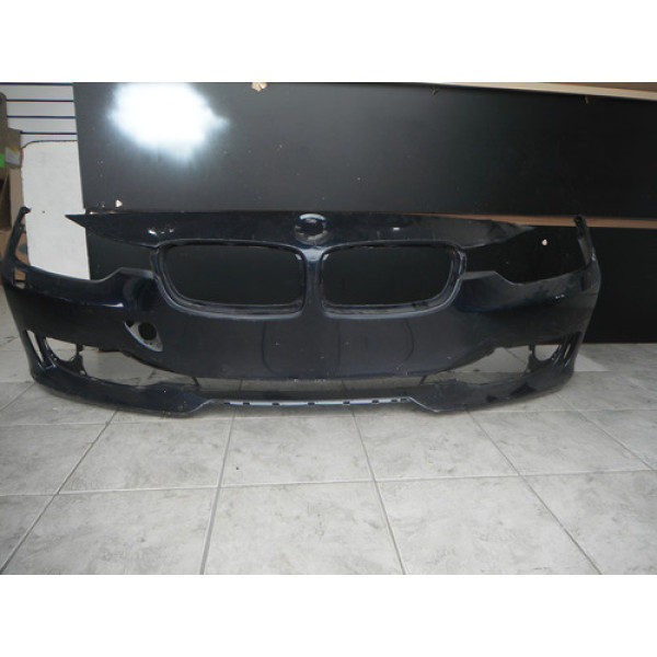 Para-choque Dianteiro Bmw 320 328 2013 Ate 2016 11062118 Preto