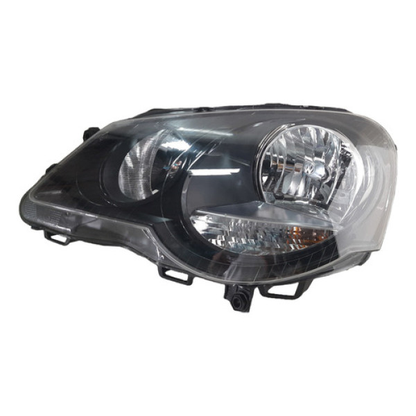 Farol Esquerdo Mascara Negra Polo 2008 2009 A 2015 16122508