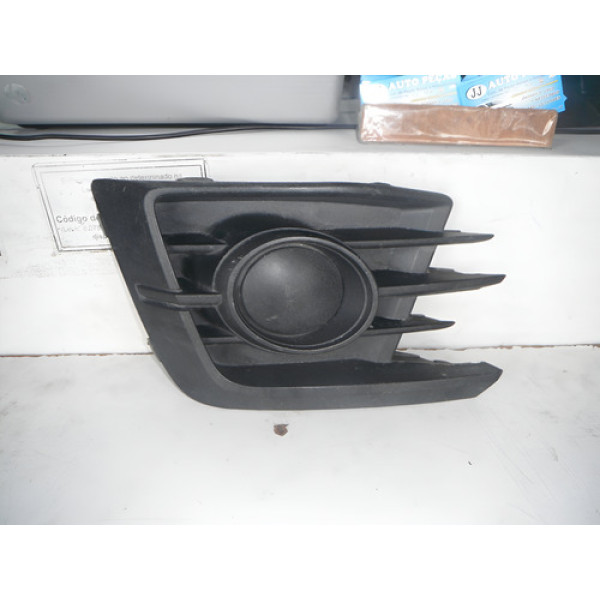 Moldura Milha Esquerdo Volkswagen Gol G7 2017 À 2019 1022110 Preto